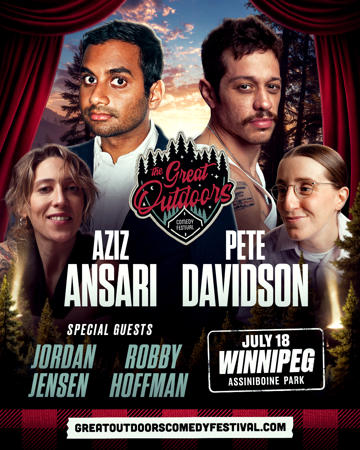 The Great Outdoors Comedy Festival: Aziz Ansari, Pete Davidson